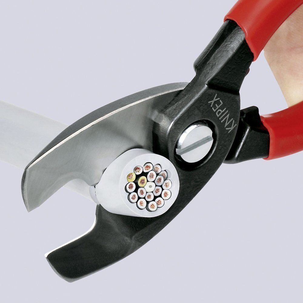 Knipex Kabelschere Knipex 95 11 200 Kabelschere Geeignet für (Abisoliertechnik) Alu- und