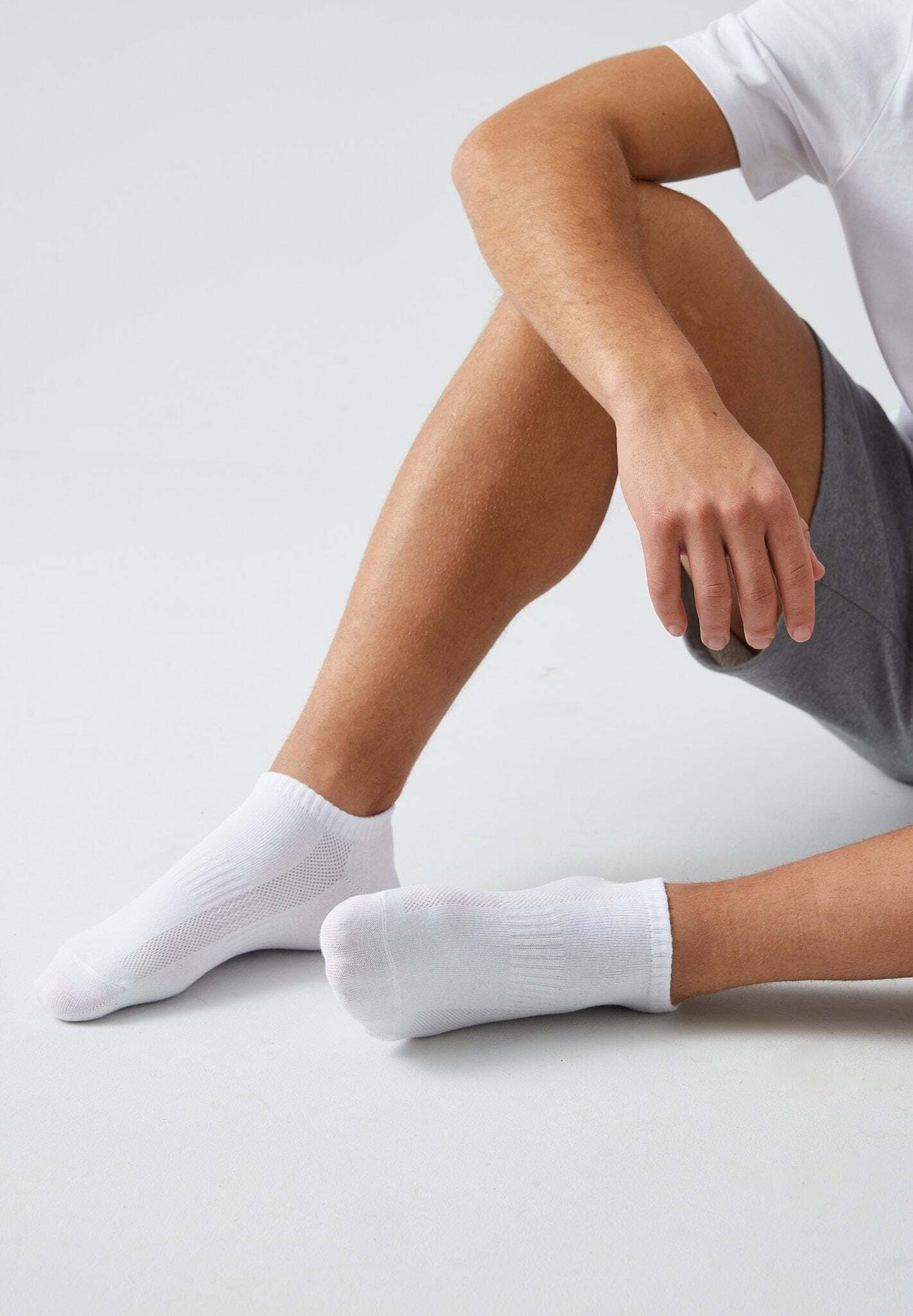 SNOCKS Sneakersocken Kurze Sneaker Socken für Herren & Damen (6-Paar) aus atmungsaktiver Naturfaser