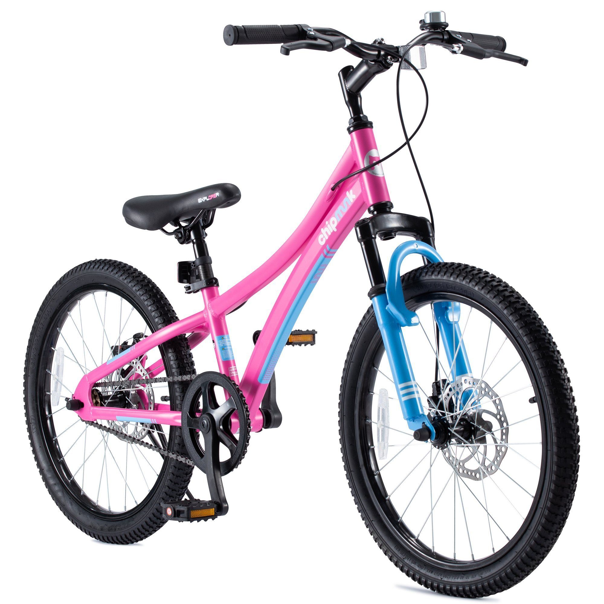 NEU Mountainbike Fahrrad 20 Zoll Kinderfahrrad Mädchen Jungefahrrad Blau 