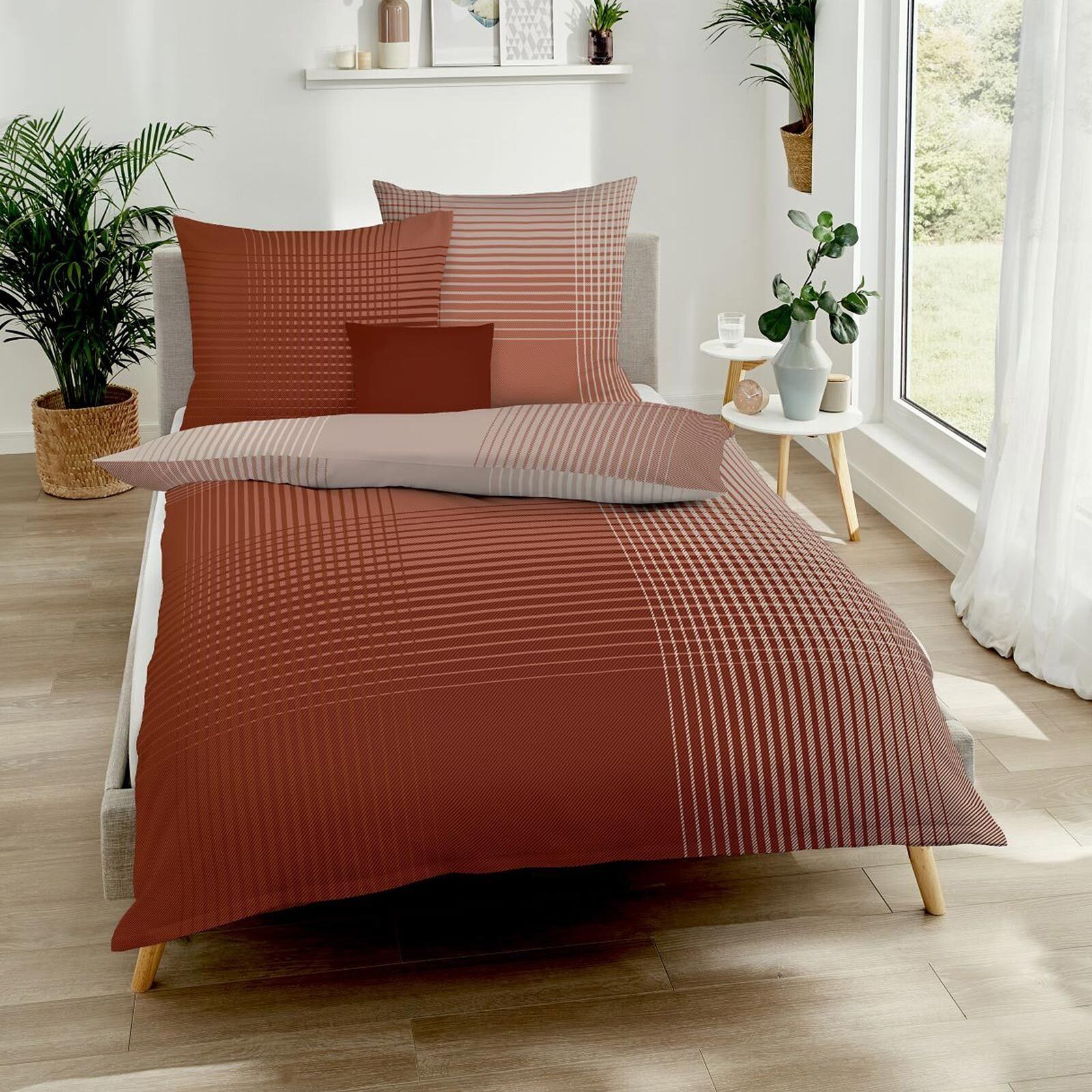 TRAUMSCHLAF Bettwäsche Master, Biber, 2 teilig, feine weiche warme Biber Qu günstig online kaufen