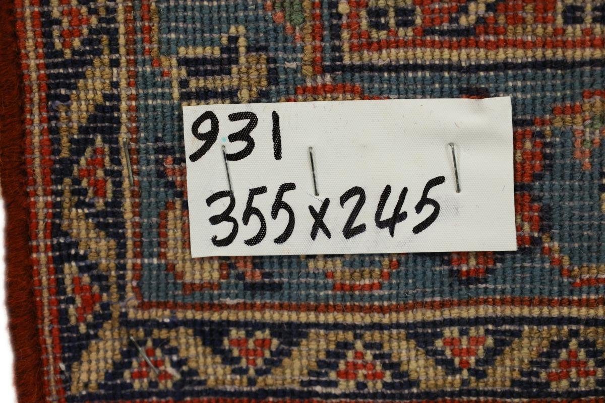 Orientteppich Sarough 244x356 Höhe: 12 Perserteppich, rechteckig, Handgeknüpfter mm / Nain Trading, Orientteppich