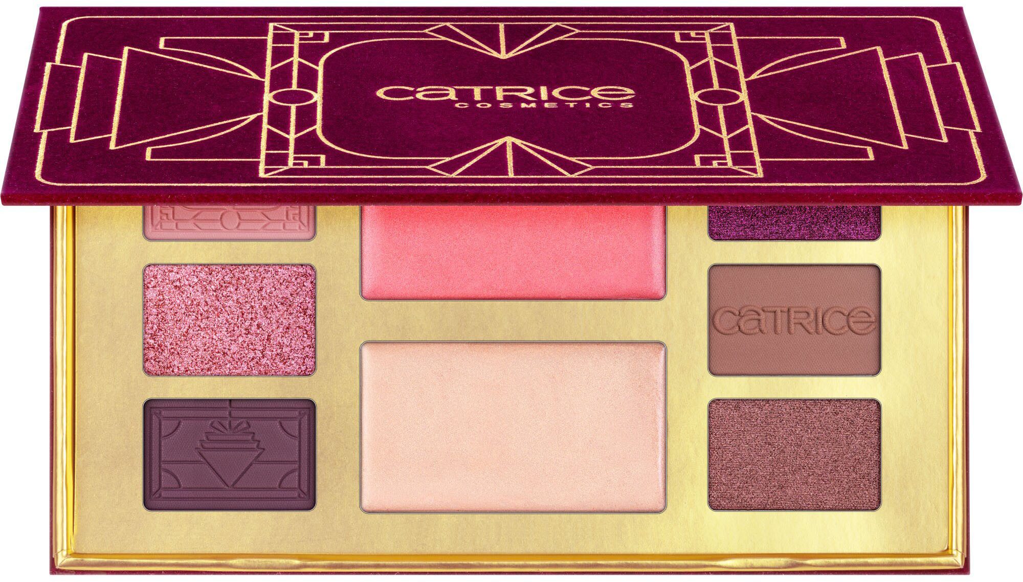 Catrice Lidschatten-Palette FESTIVE TREASURES Multi-Use Palette, mit seidig-weicher Textur