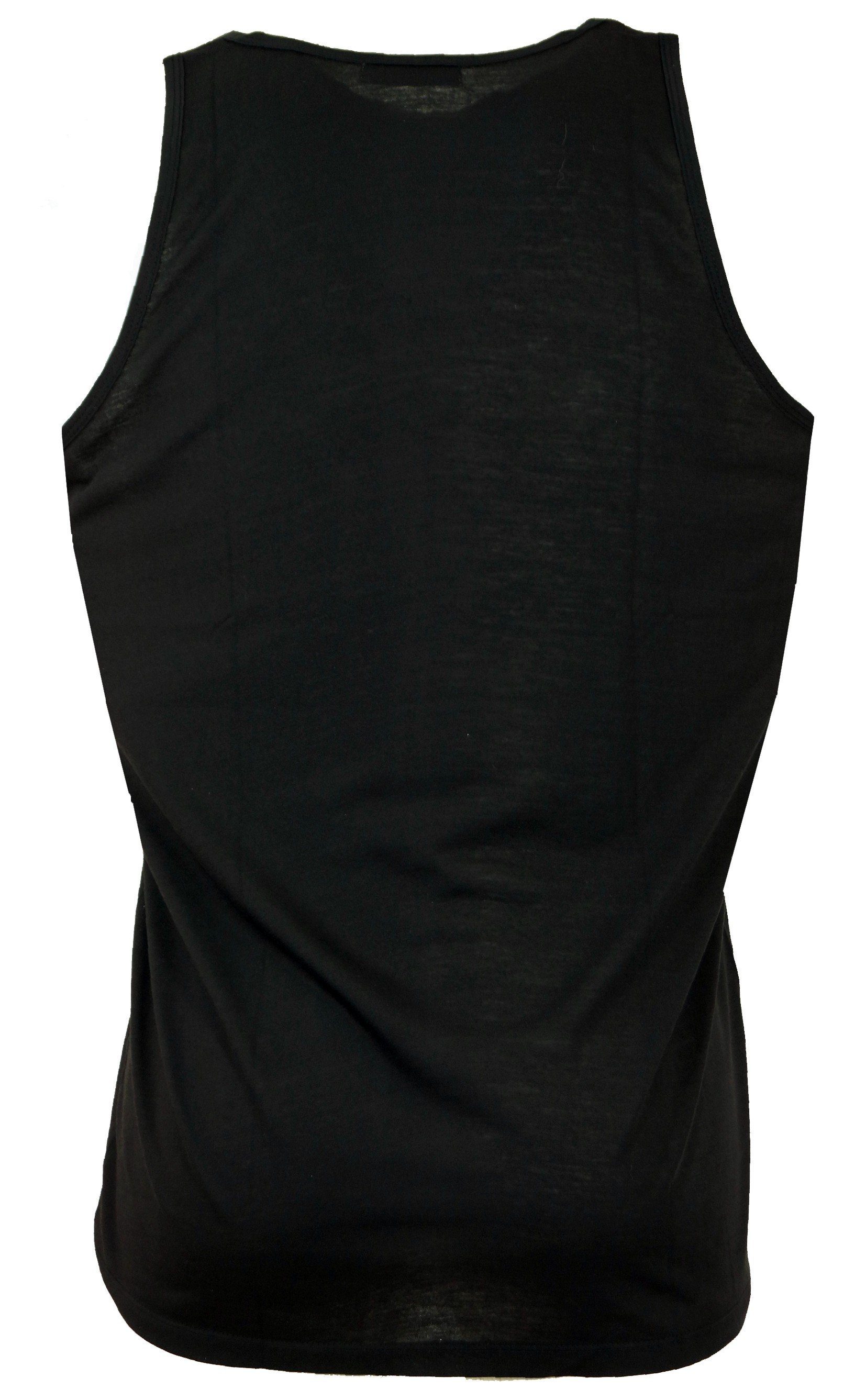 Guru-Shop Tanktop Psytrance Tank Top, Männer Top - Psytrance OM Psychedelic, Goa Style, Festival, alternative Bekleidung