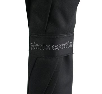 Pierre Cardin Stockregenschirm Herren Regenschirm Black Line Golf AC black, Echtholzgriff, mit Automatik