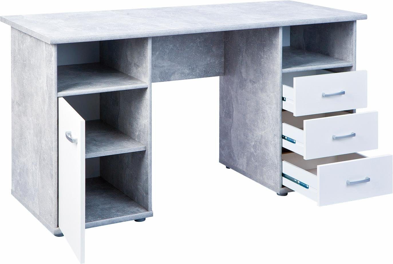 Schreibtisch FLORUS mit tollem Stauraum