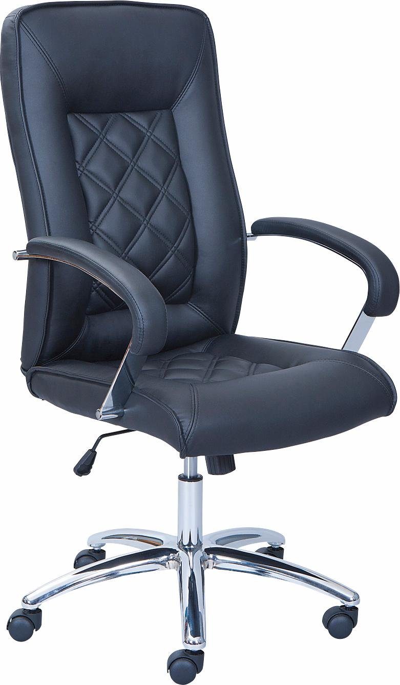 Bürostuhl ALESSIA in der Farbe schwarz - nur 209,99€