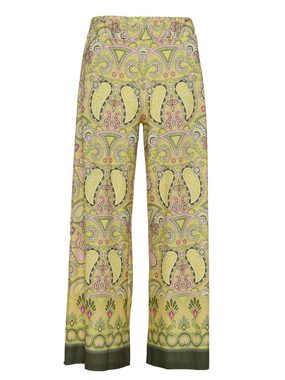 MIALUSSO Palazzohose Relaxhose mit Allover Paisley Druck