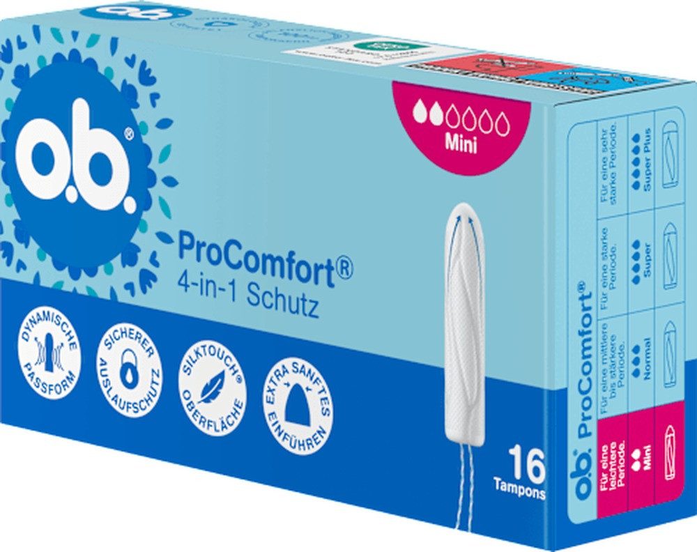 o.b. Tampons O.B. ProComfort Mini-Tampons 16 Stück