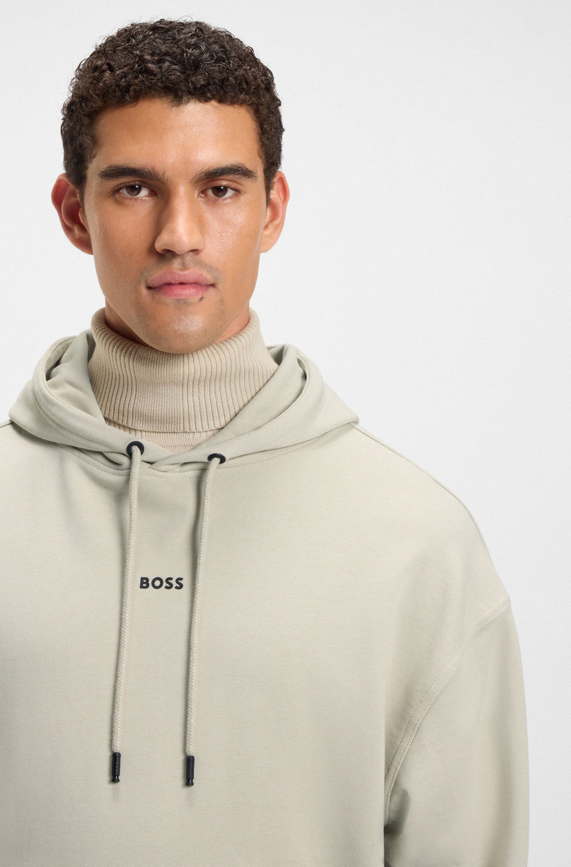 BOSS ORANGE Kapuzensweatshirt WeSmallhood mit Kängurutasche
