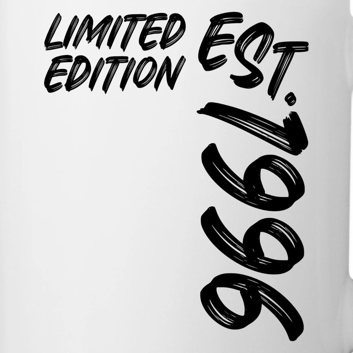 Spreadshirt Tasse Limited Edition Est 1996 Jahrgang Geburtstag Tasse, Keramik