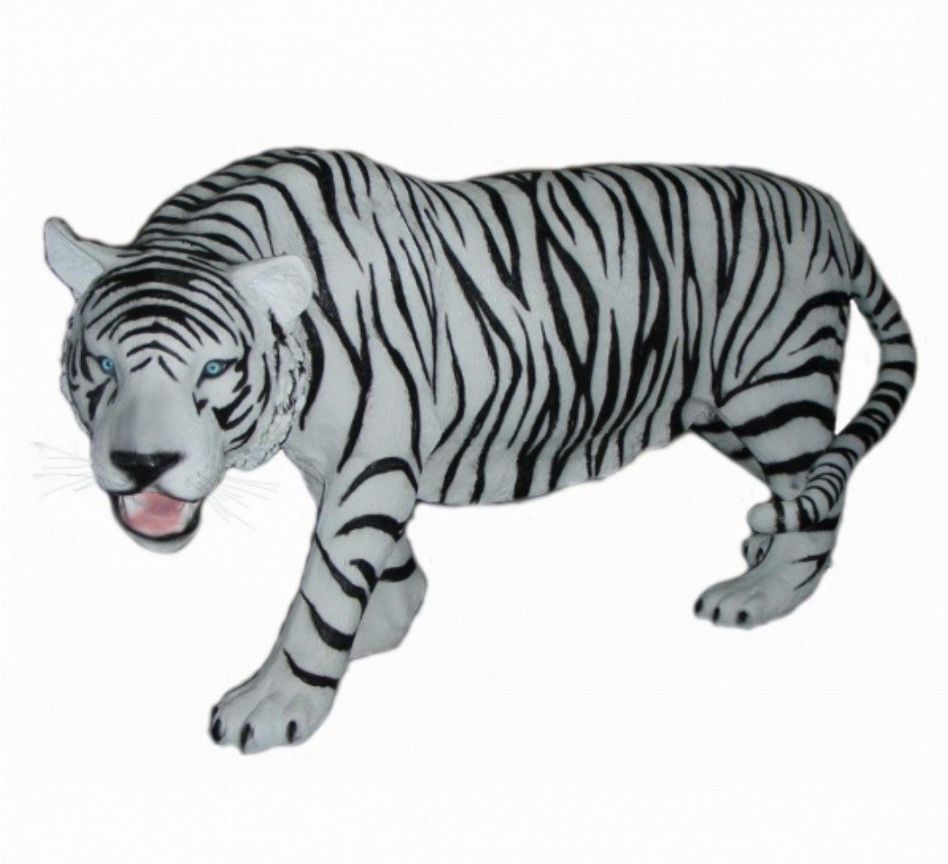 Walt-Deko Dekofigur weißer Tiger 220cm breit Dekorationsfigur/Werbefigur - Hochwertiger