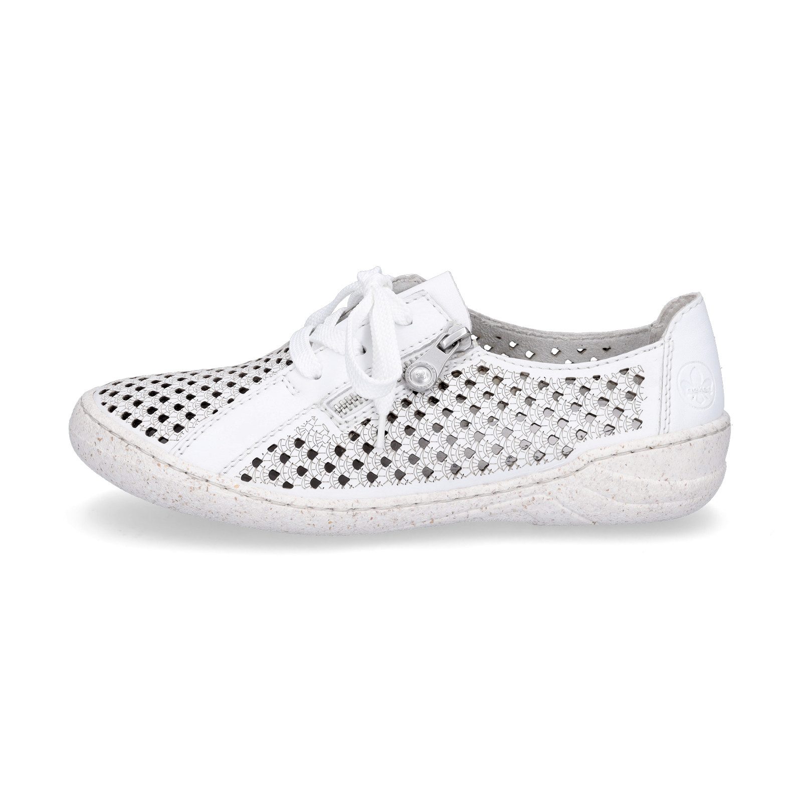 Rieker Rieker Damen Schnürschuh weiß Schnürschuh günstig online kaufen