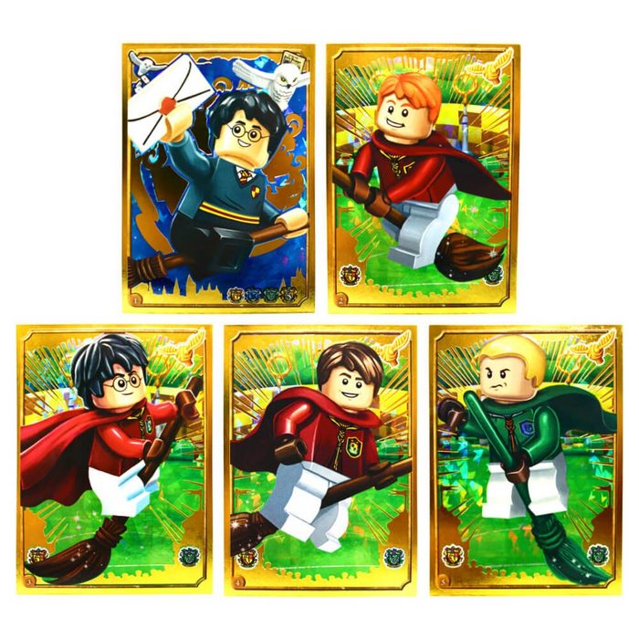 Blue Ocean Sticker Blue Ocean LEGO Harry Potter Sticker Serie 1 (2023 (Set) LEGO Harry Potter Sticker 2023 - Gold Karte 1 bis 5
