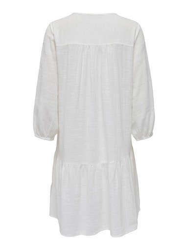 ONLY tunic dress ONLVINNIE LIFE 3/4 LACE TUNIC WVN NOOS can be worn as a mini dress or tunic blouse