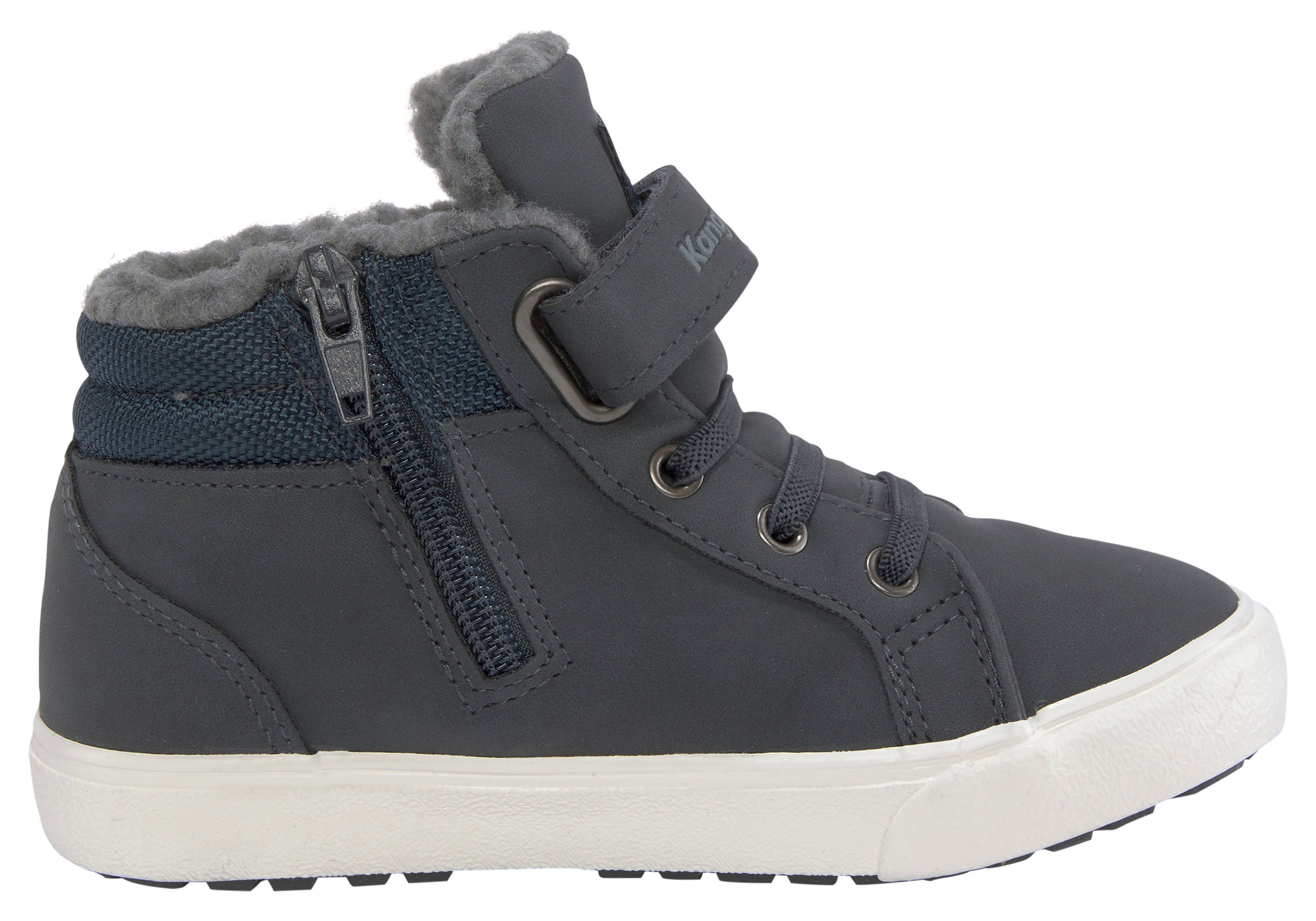 KangaROOS Kavu III Sneaker Warmfutter, Reißverschluss,Winterschuhe, Schnürboots, Sneakerboots