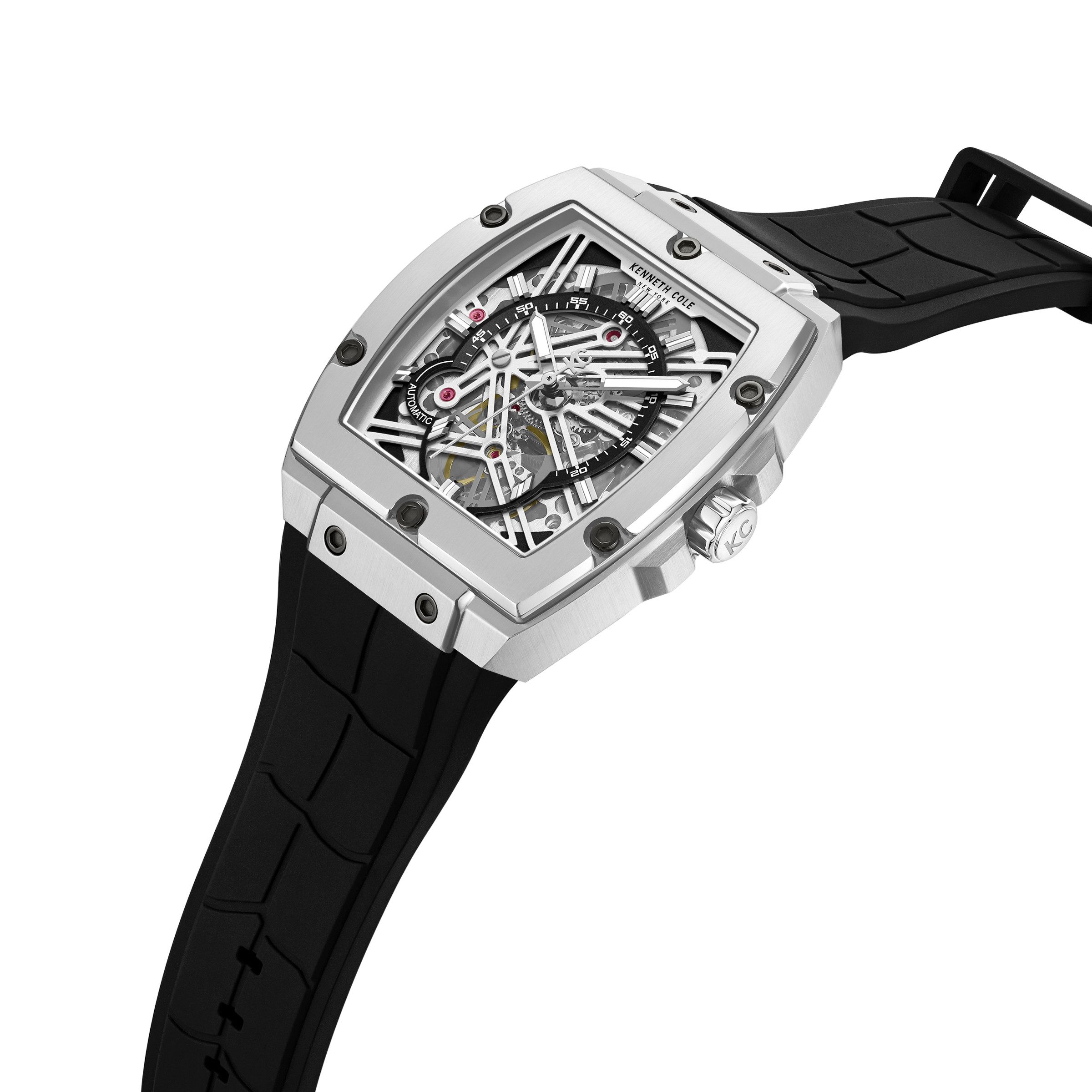 Kenneth Cole Automatikuhr Automatikuhr Herrenuhr 53,5 mm Automatik Herren