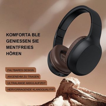 yozhiqu Sport Musik Gaming Noise Cancelling Kopfhörer mit Mikrofon Over-Ear-Kopfhörer (Geräuschunterdrückung in Gaming-Qualität, hochwertiges Musikerlebnis)