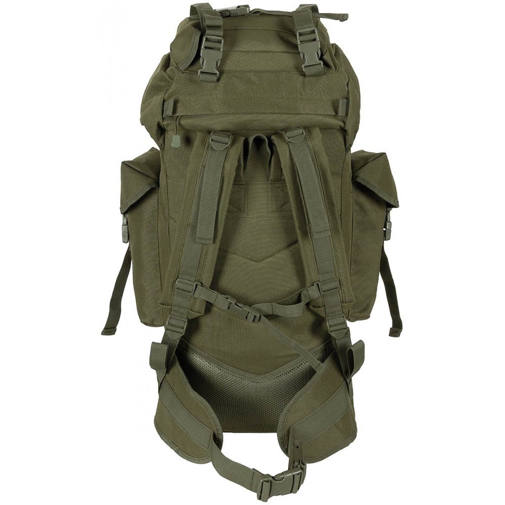 MFH Trekkingrucksack BW Kampfrucksack, "MOLLE", 65 l, Alu-Aussteifung, oliv günstig online kaufen
