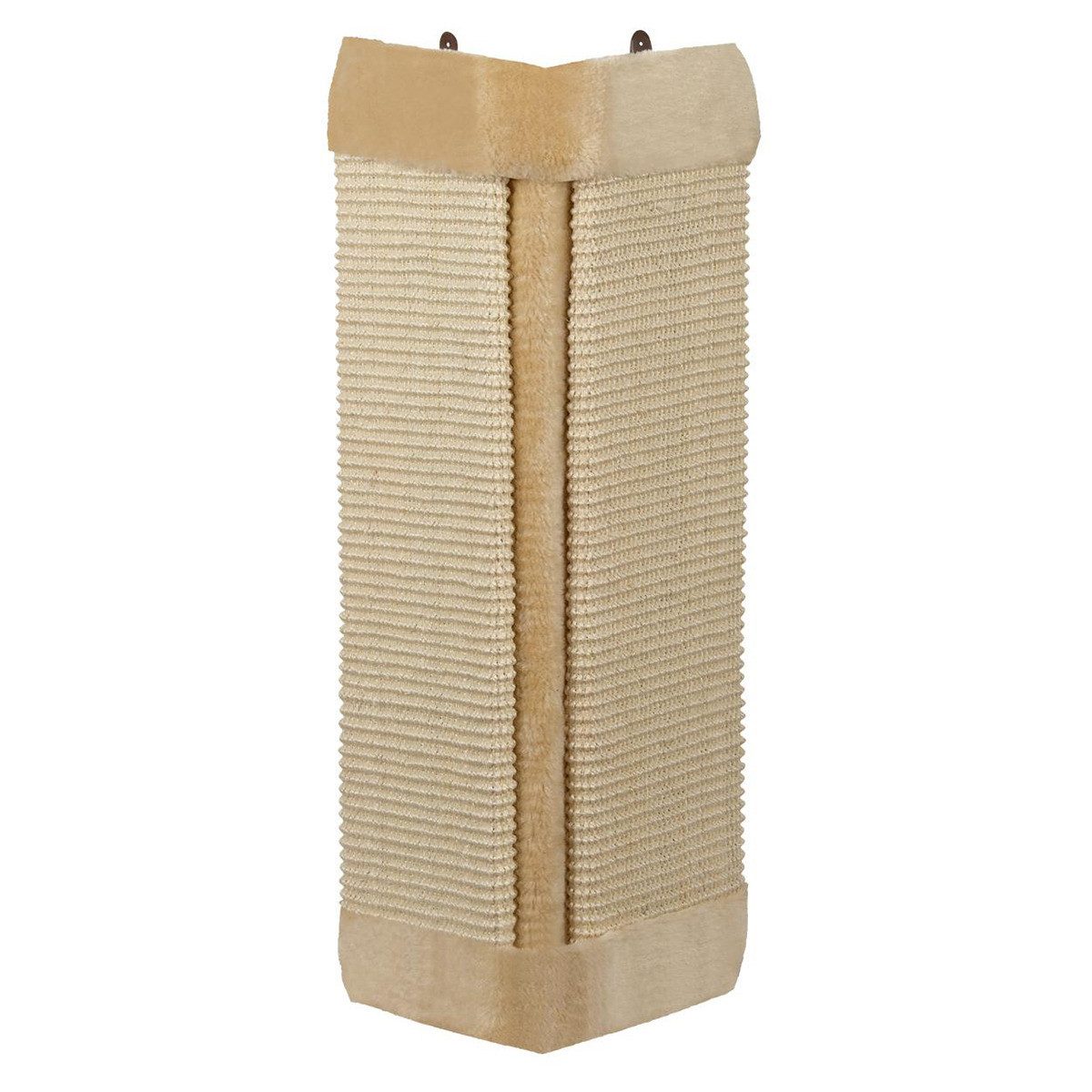 Nobby Kratzbrett Kratzecke mit Plüsch beige