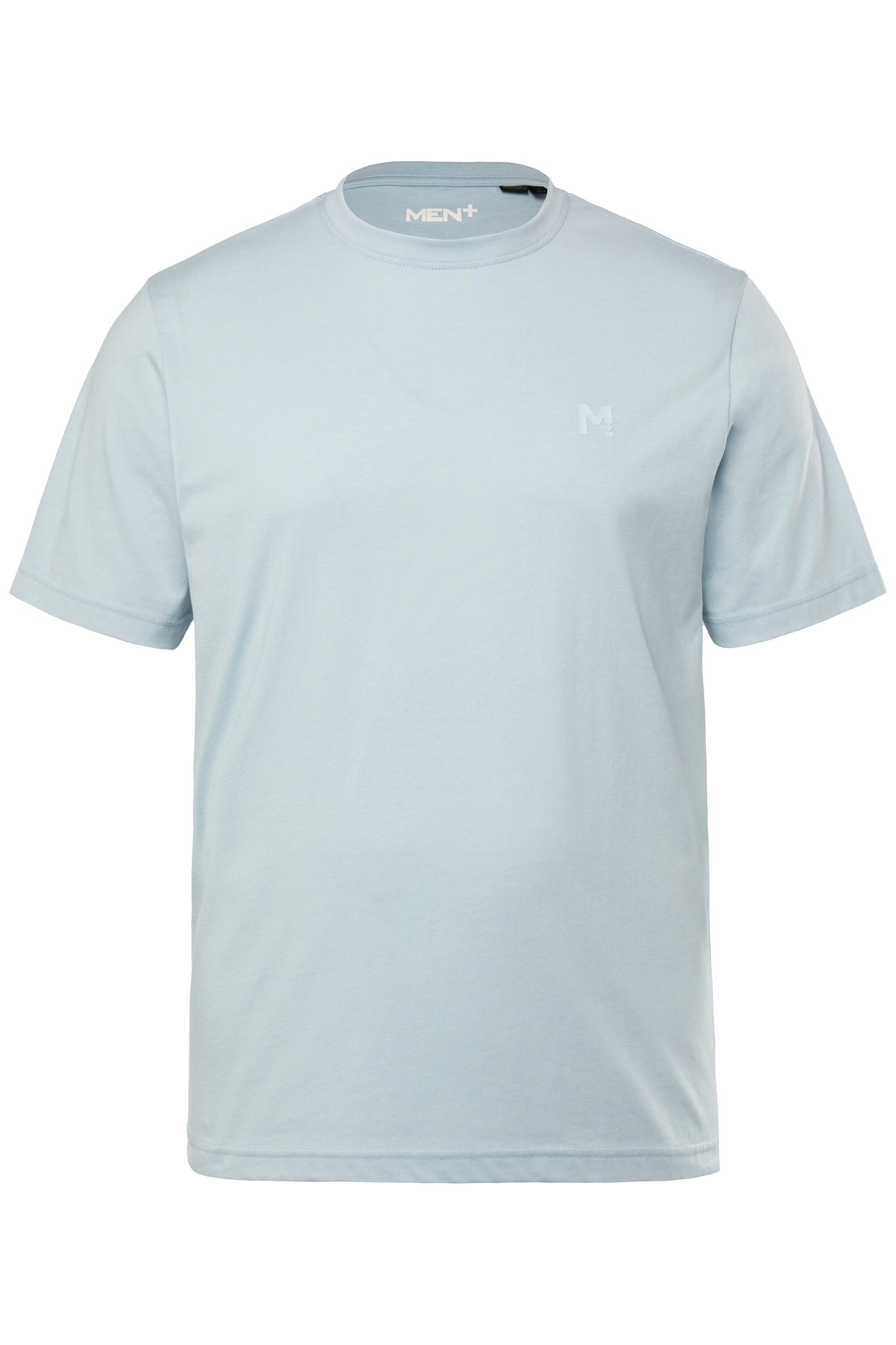 Men Plus T-Shirt T-Shirt Basic Halbarm Rundhals günstig online kaufen