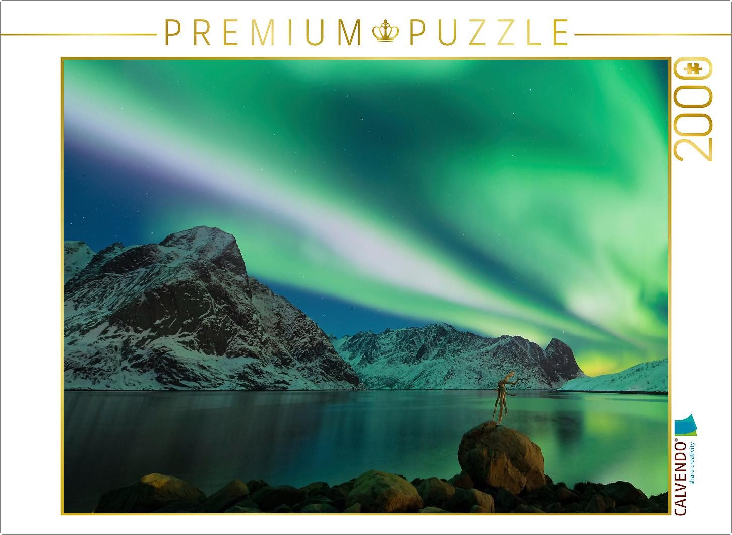 CALVENDO Puzzle CALVENDO Puzzle Northern Lights, Norway, 2000 pieces, finished size 3, 2000 Puzzleteile
