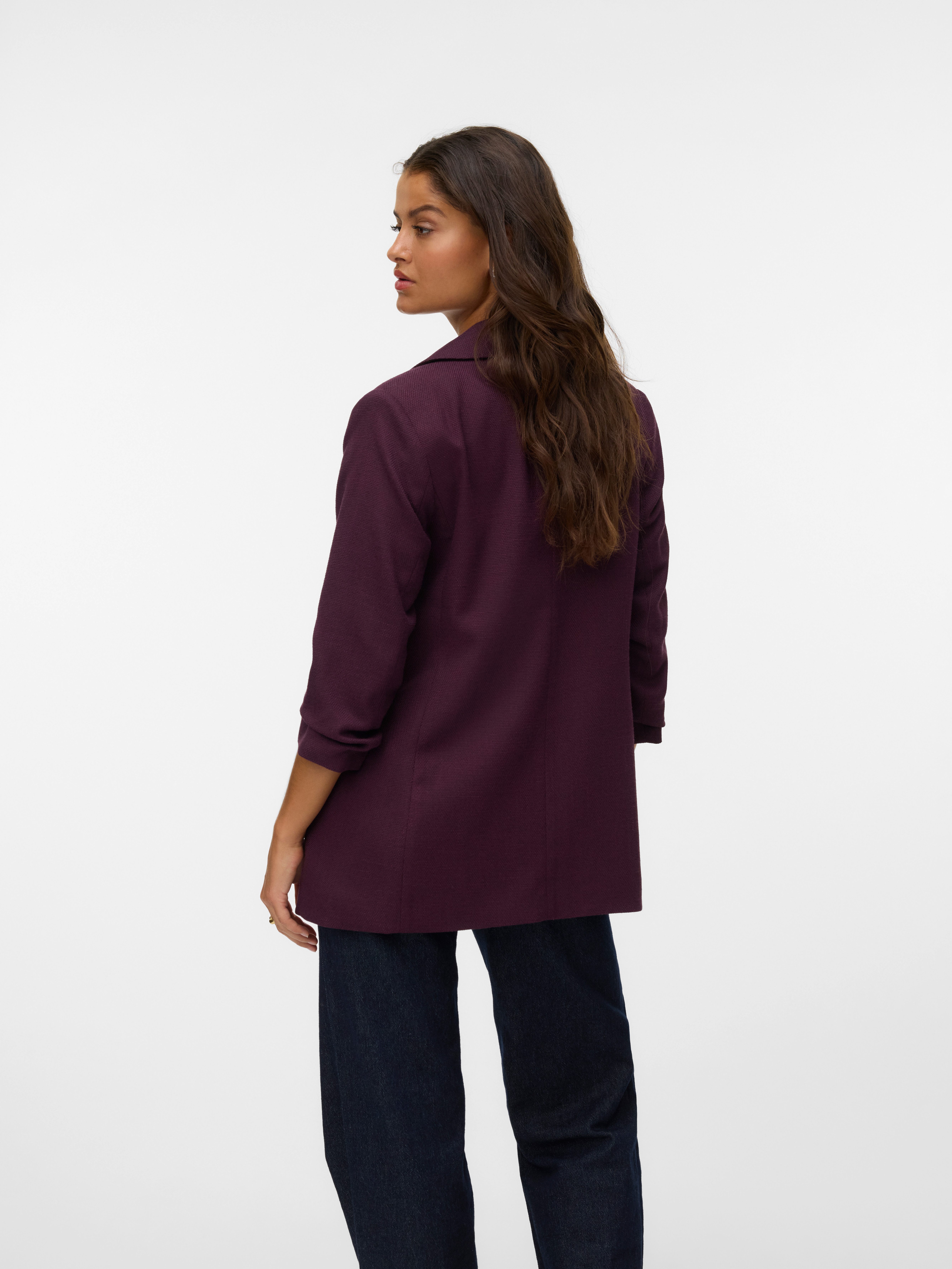 Vero Moda Longblazer VMFRIDA LS REGULAR BLAZER NOOS ohne Verschluss und mit günstig online kaufen