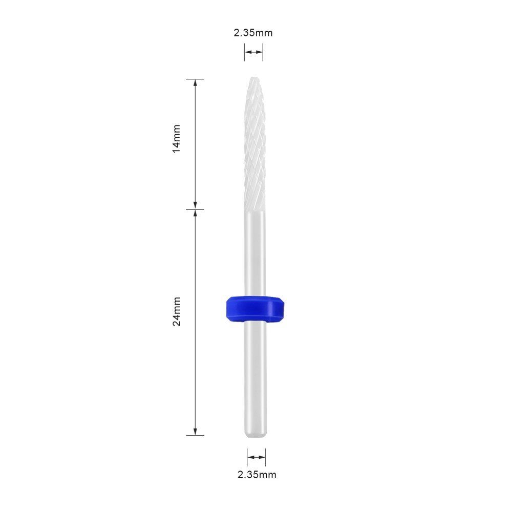 Keramik Nagelfräser Bit Premium JCMaster Maniküre-Pediküre-Set,