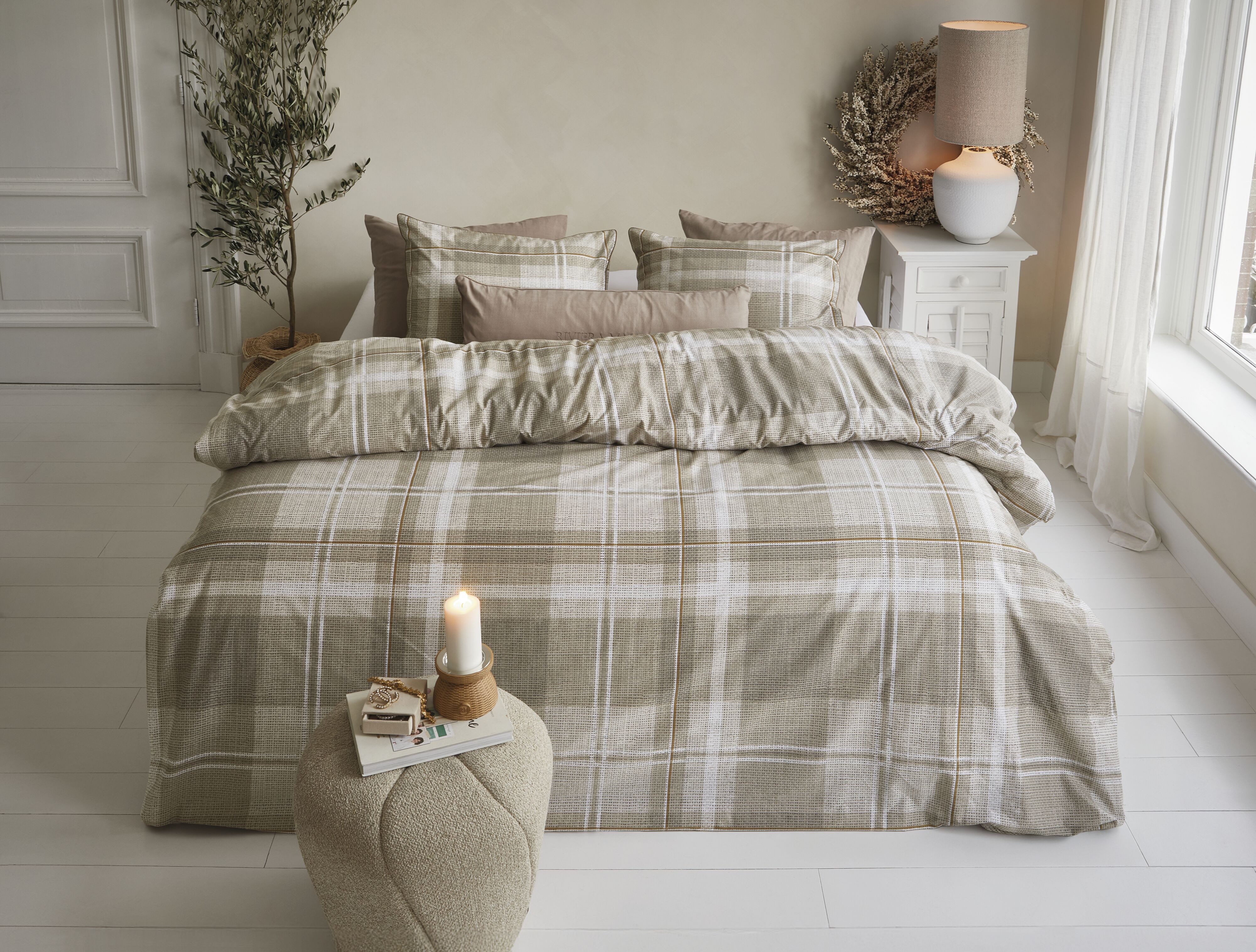 Rivièra Maison Bettwäsche Rivièra Maison Bettwäsche Set, Bettwäsche Set Tartan Check, 2 teilig