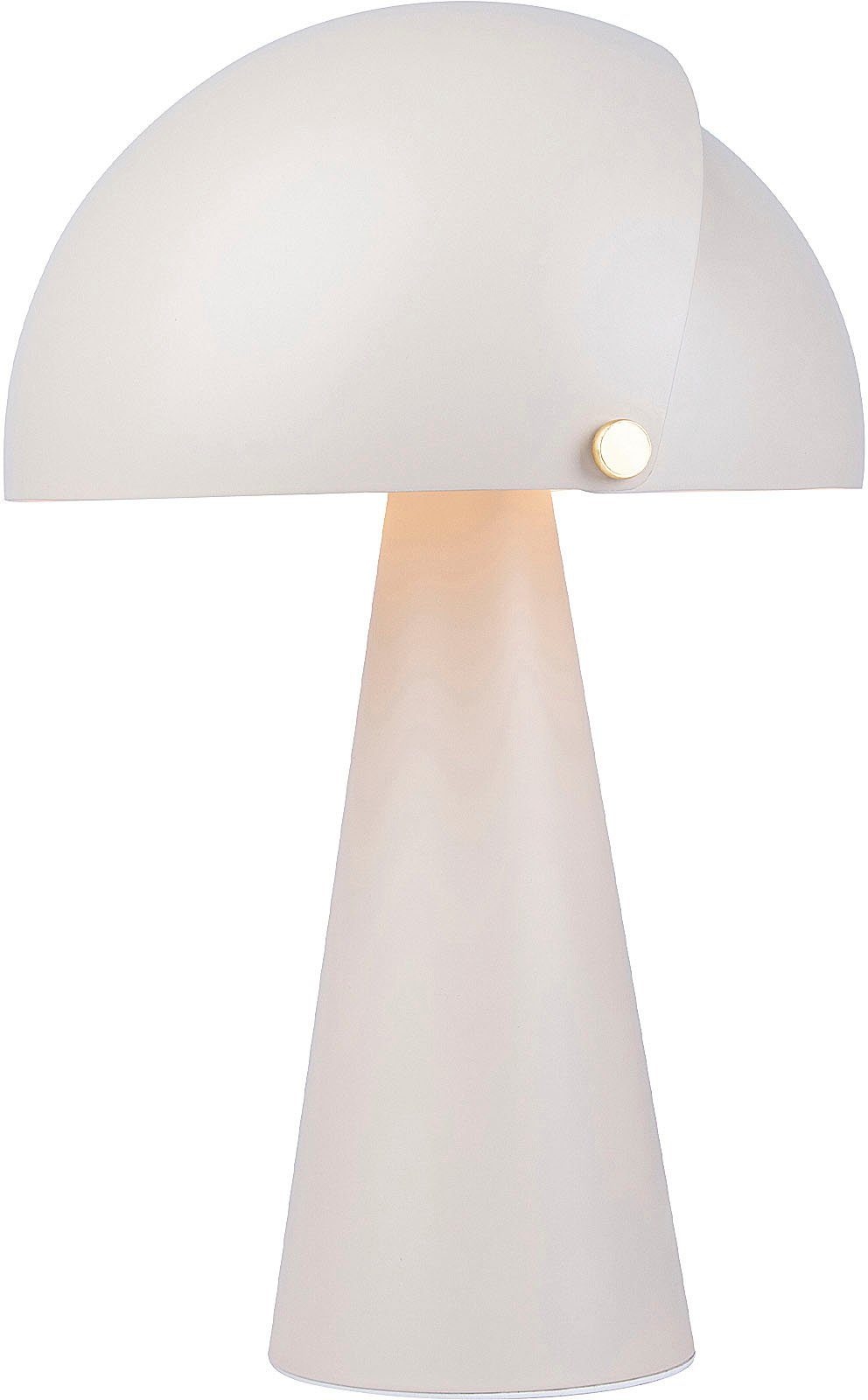 design for the people Tischleuchte ALIGN, ohne Leuchtmittel, Seidenweiche, matte Oberfläche, schöne Messingdetails | Tischlampen