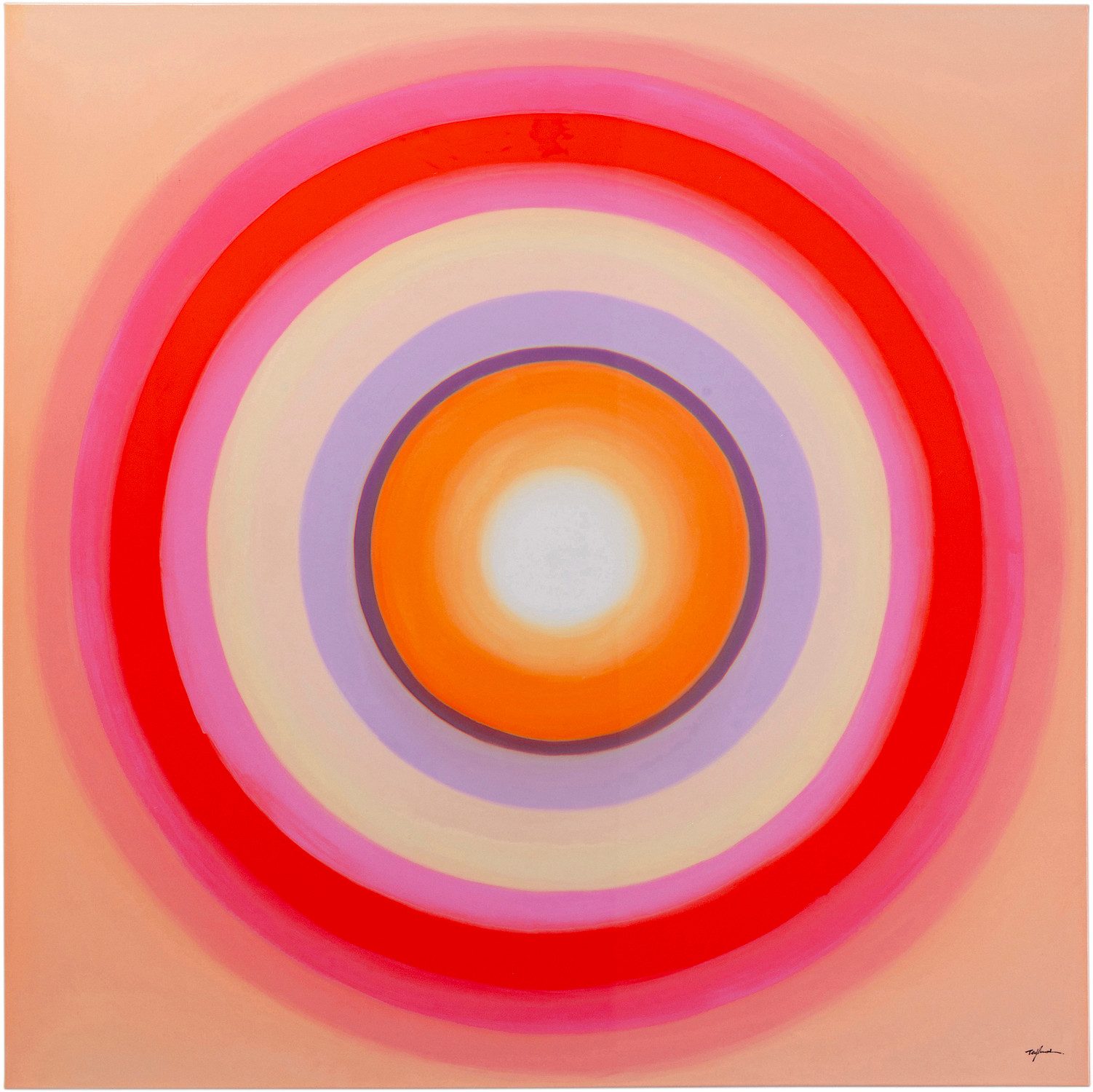 Kare Design Leinwandbild Leinwandbild Tendency Blush