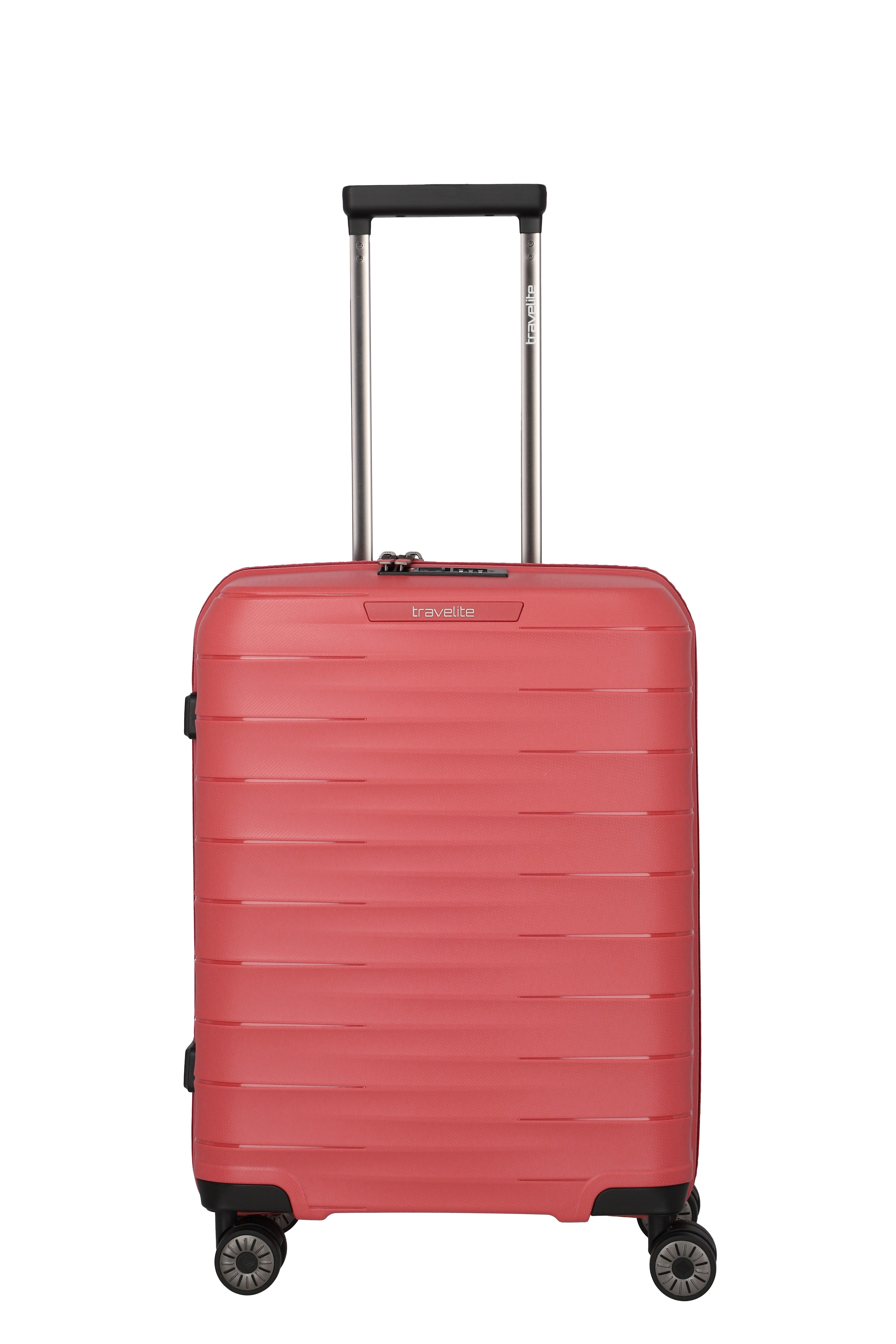 travelite Trolley MOOBY Koffer Hartschale, 4 Rollen, mit TSA-Schloss und kratzresistenter Oberfläche – leicht und robust