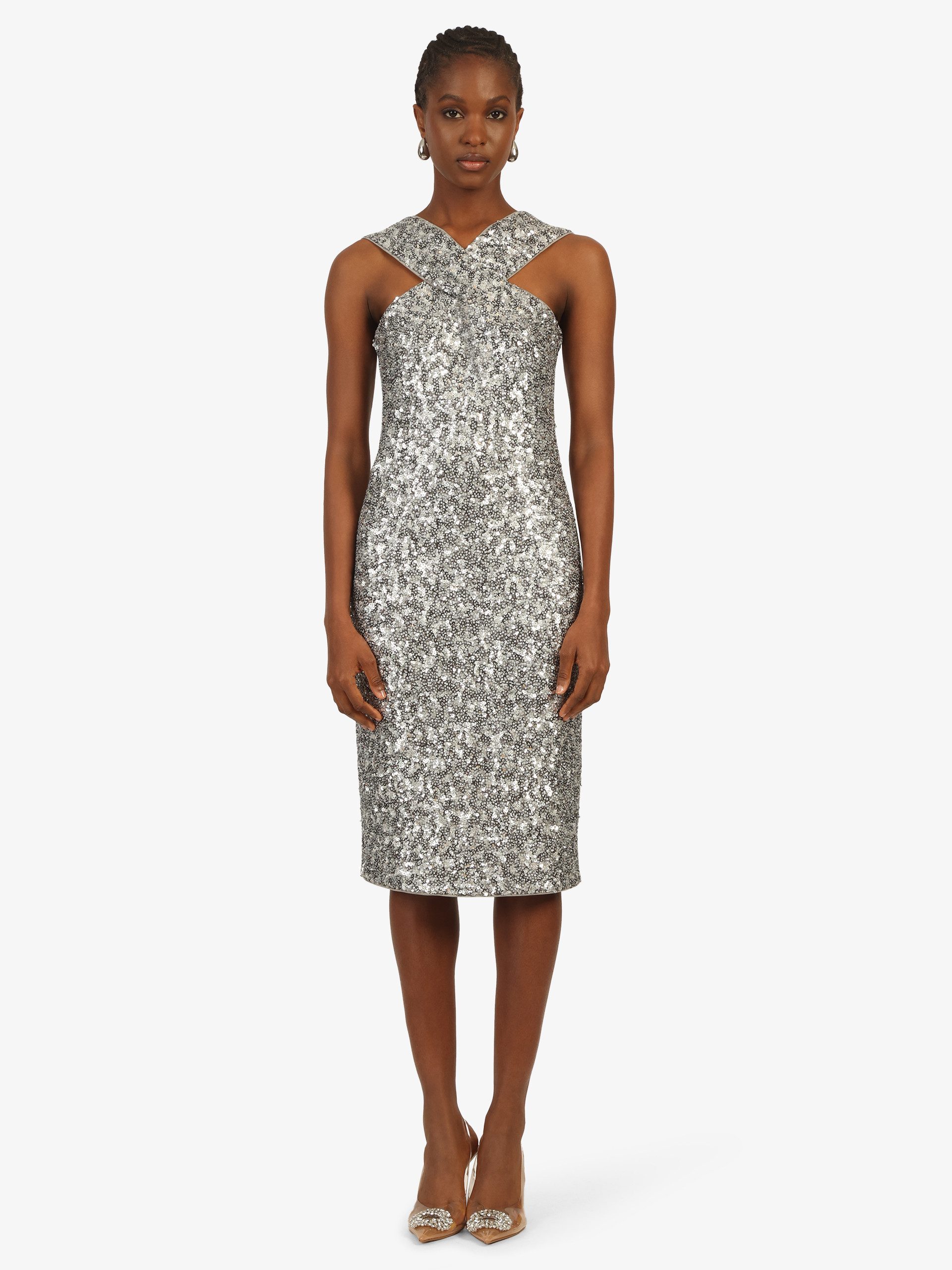 Kraimod Cocktailkleid mit überkreuzten Trägern günstig online kaufen