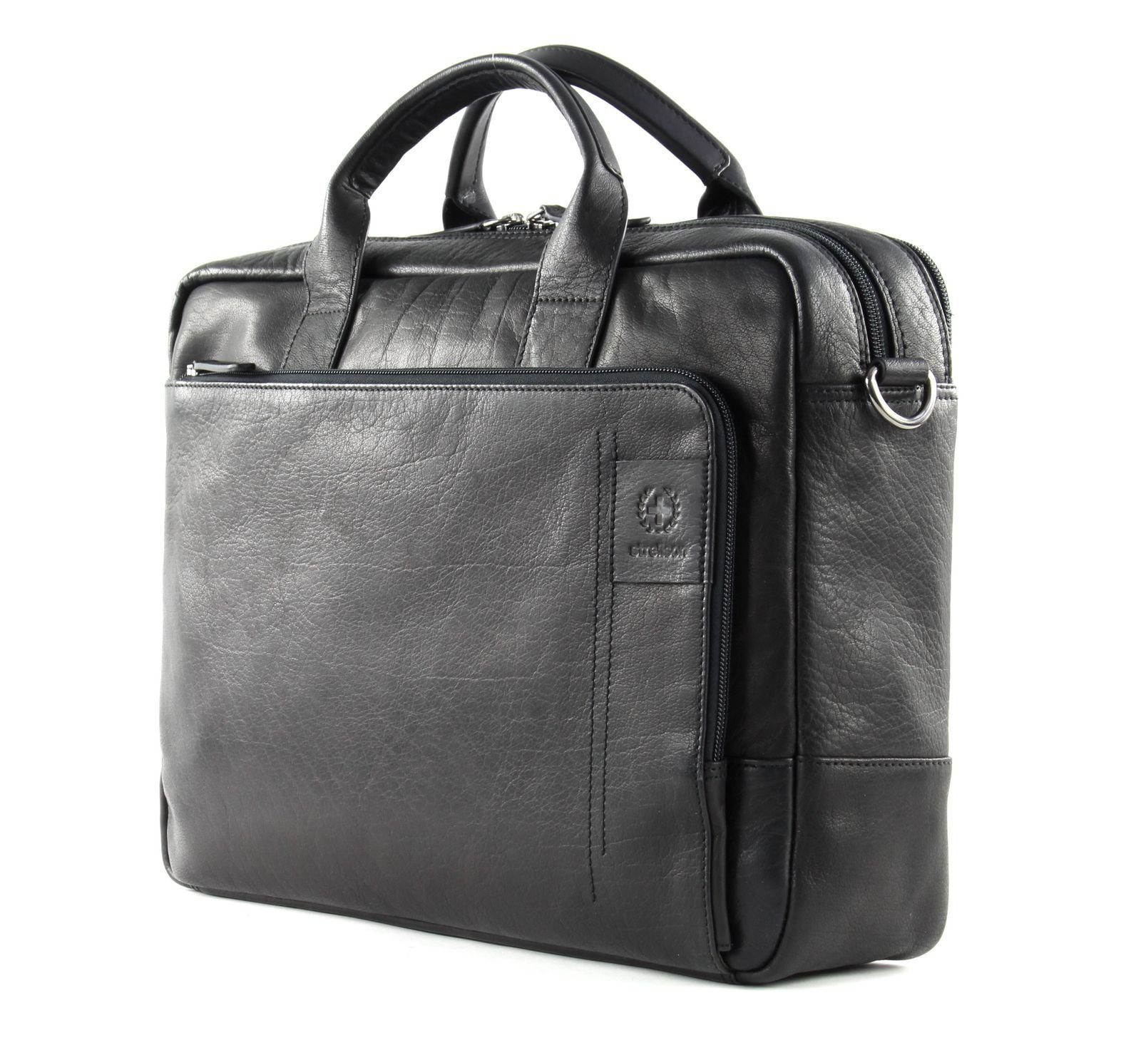 Strellson Umhängetasche BriefBag SHZ, aus echtem Rindsleder