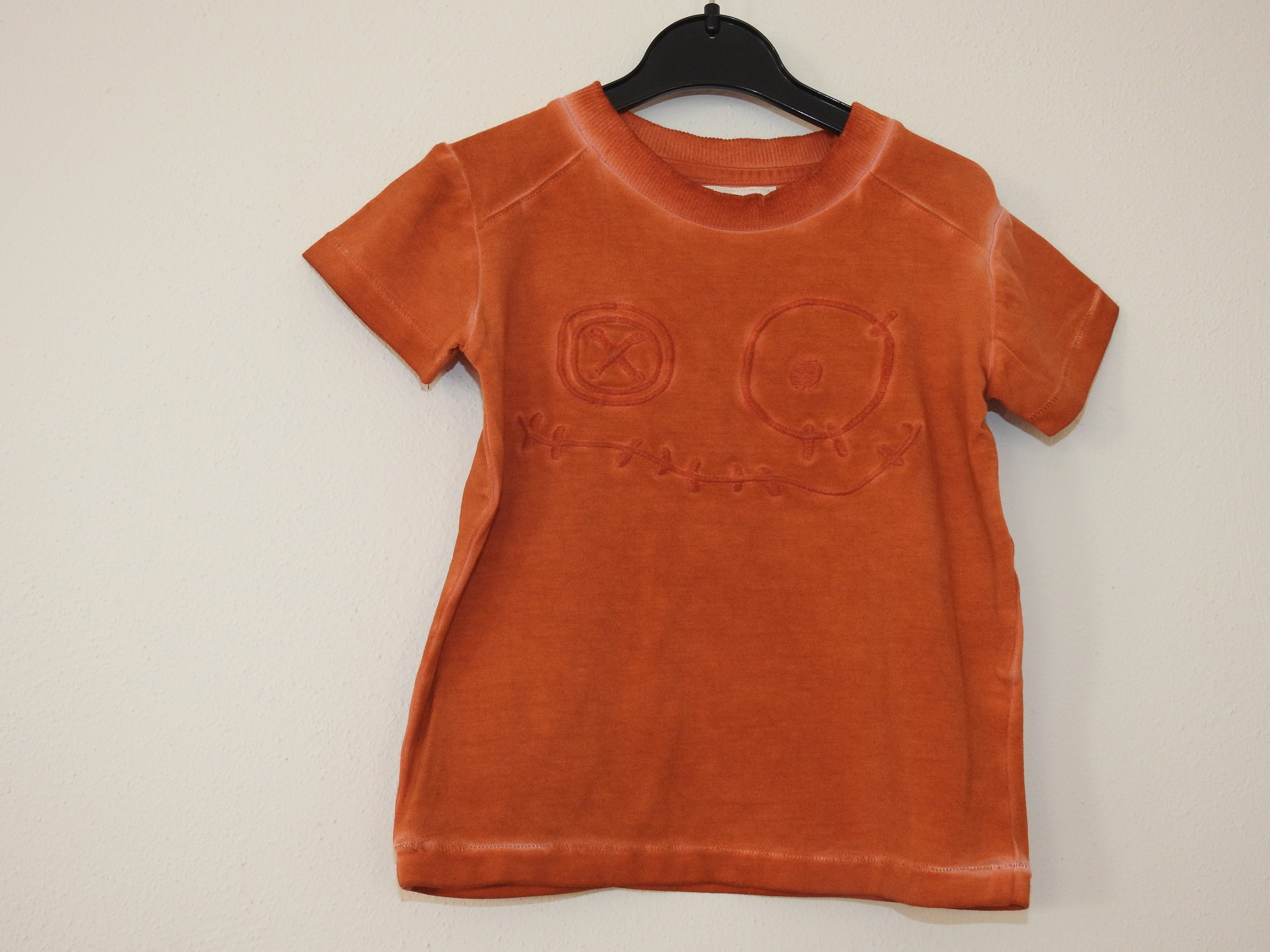Fixoni Kurzarmshirt Small Rags orange
