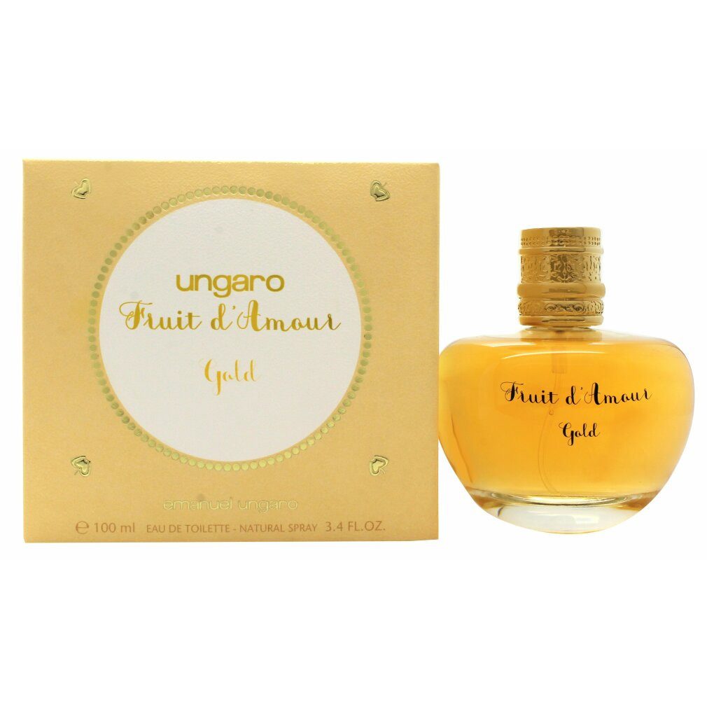UNGARO Eau de Toilette Emanuel Fruit D'Amour Gold Eau de Toilette 100ml Spray