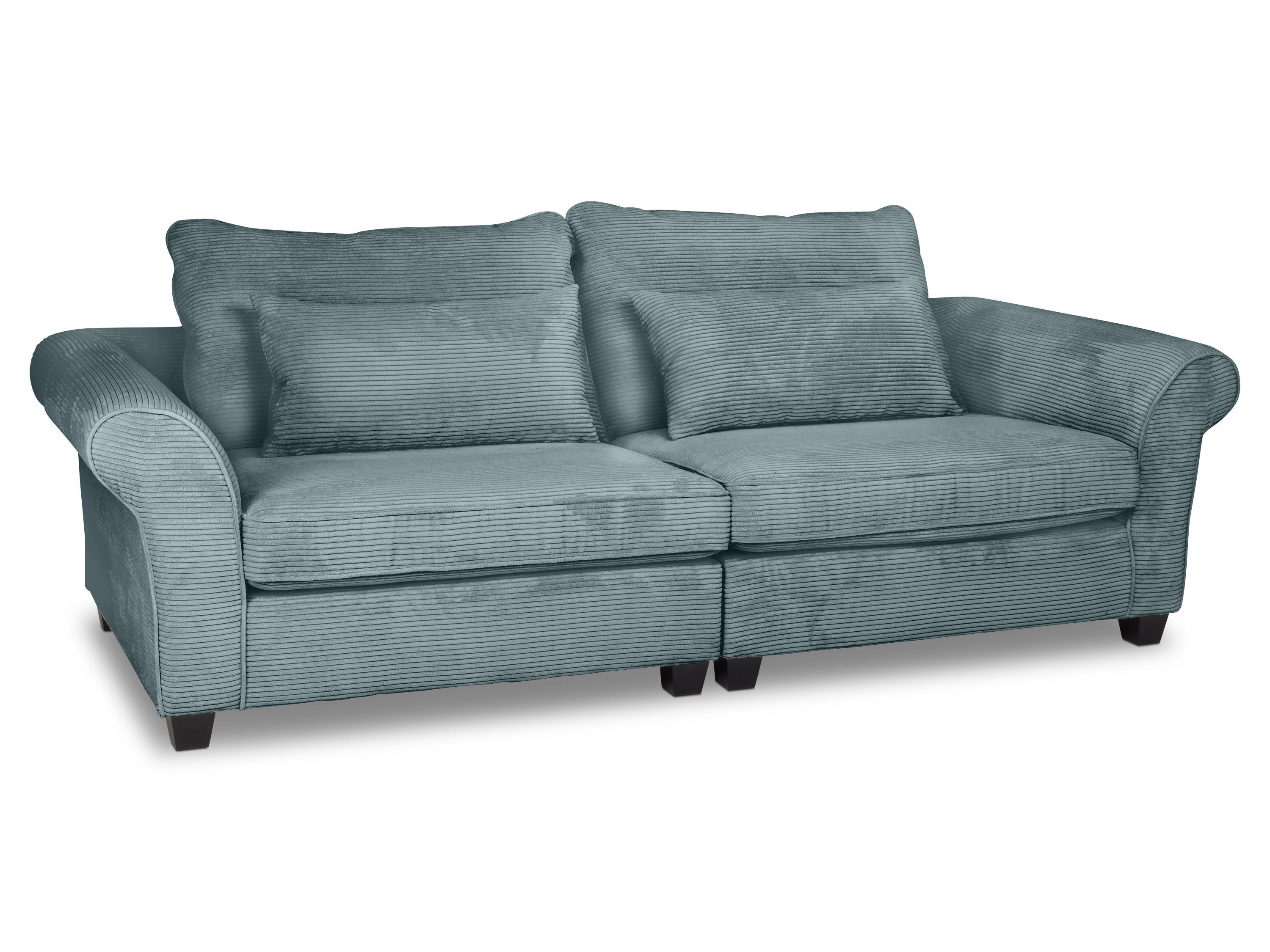 SANSIBAR Living Sofa Megasofa, Megasofa SANSIBAR SANDE (BHT 264x70x111 cm) BHT 264x70x111 cm türkis