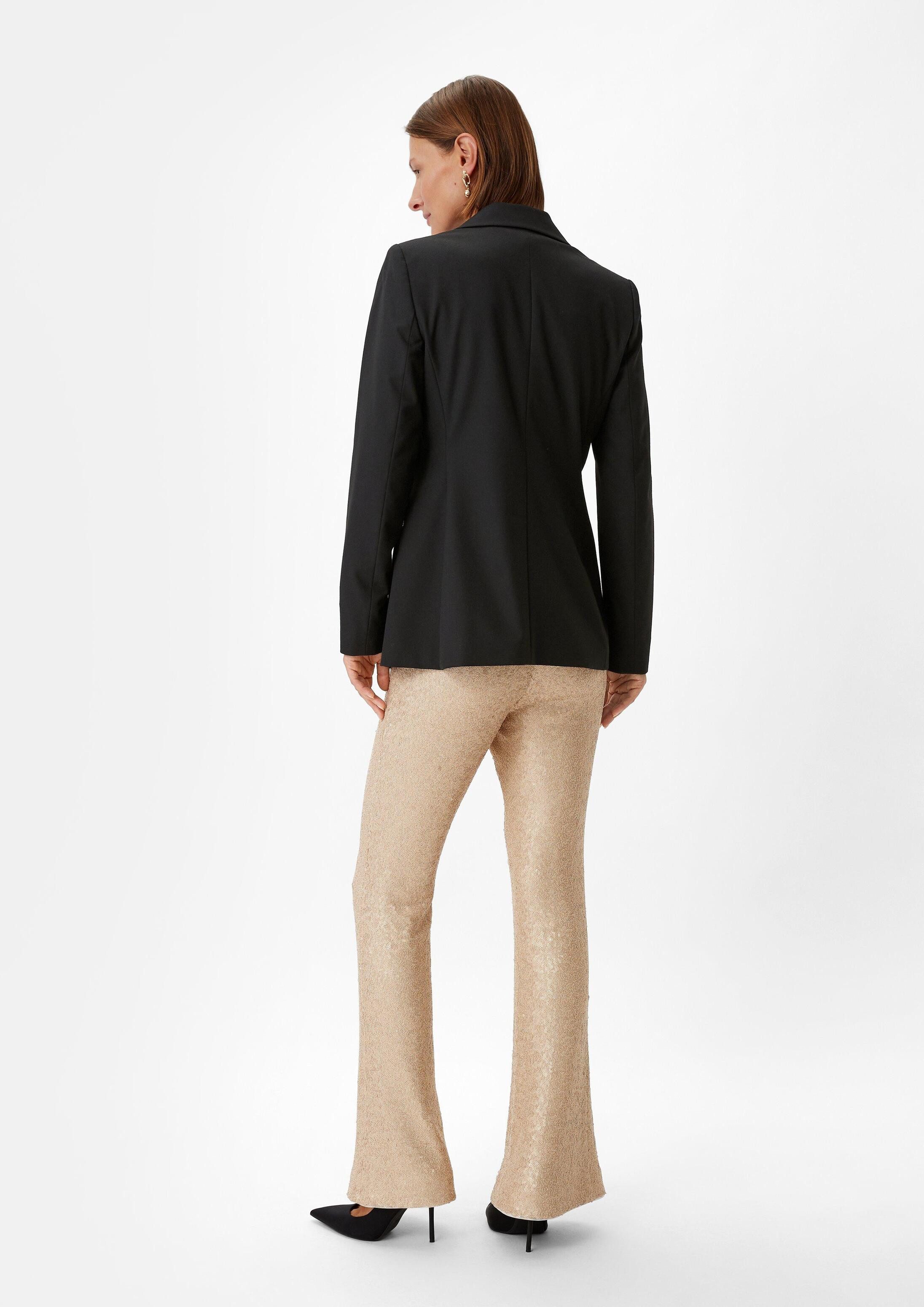 comma Jackenblazer Indoor-Blazer Taillierter Blazer