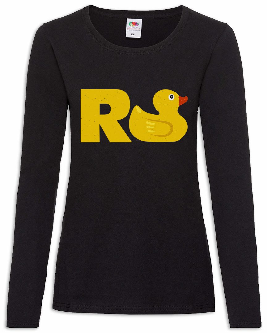 Langarmshirt Rente Gummiente Damen Langarmshirt Rentner Pension Pensionär Oma Opa