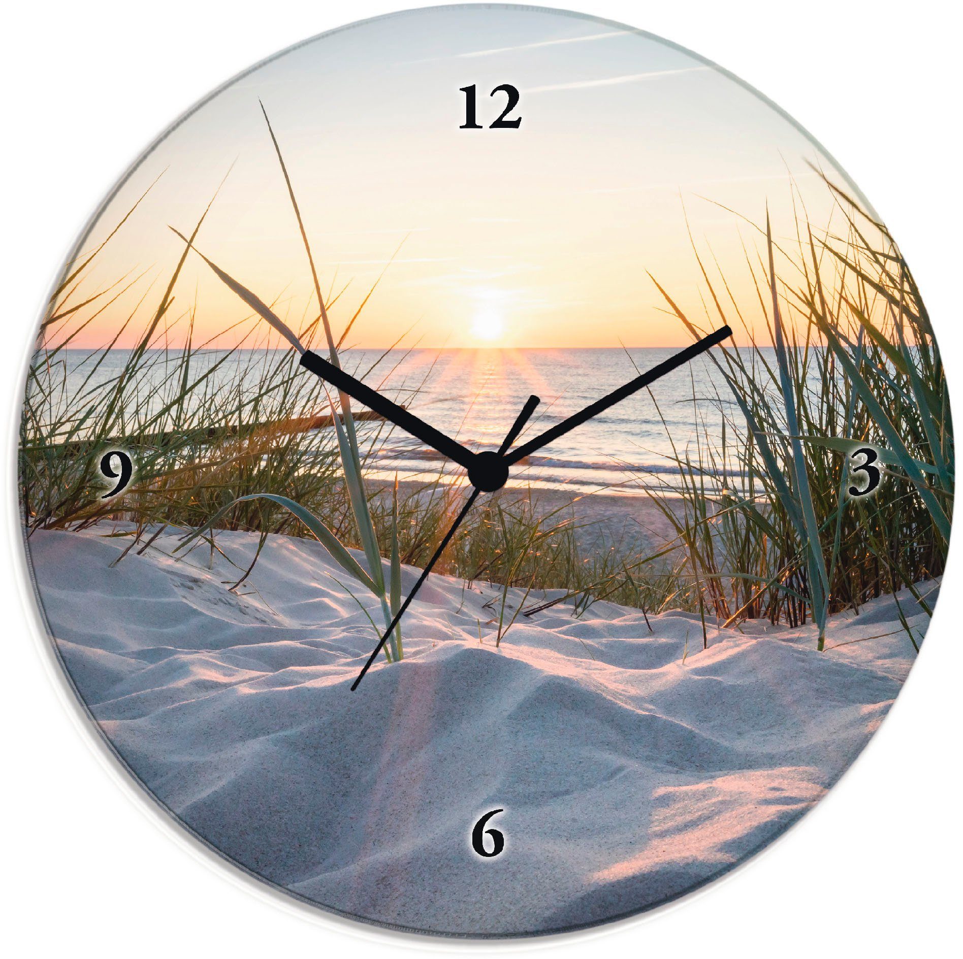 Wanduhr Ostseestrand