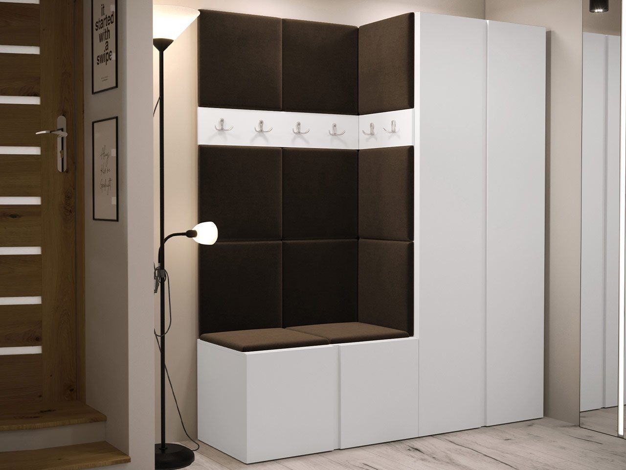 MIRJAN24 Garderoben-Set Orion III, (Komplett-Set, Kleiderschrank, günstig online kaufen
