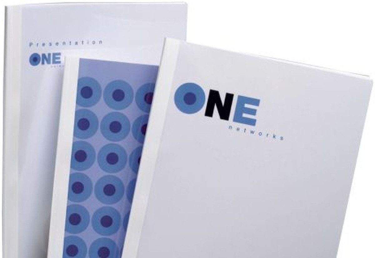 GBC Thermo-Bindemappe Thermobindemappe Standard A5 3mm VE=100 Stück weiß, (