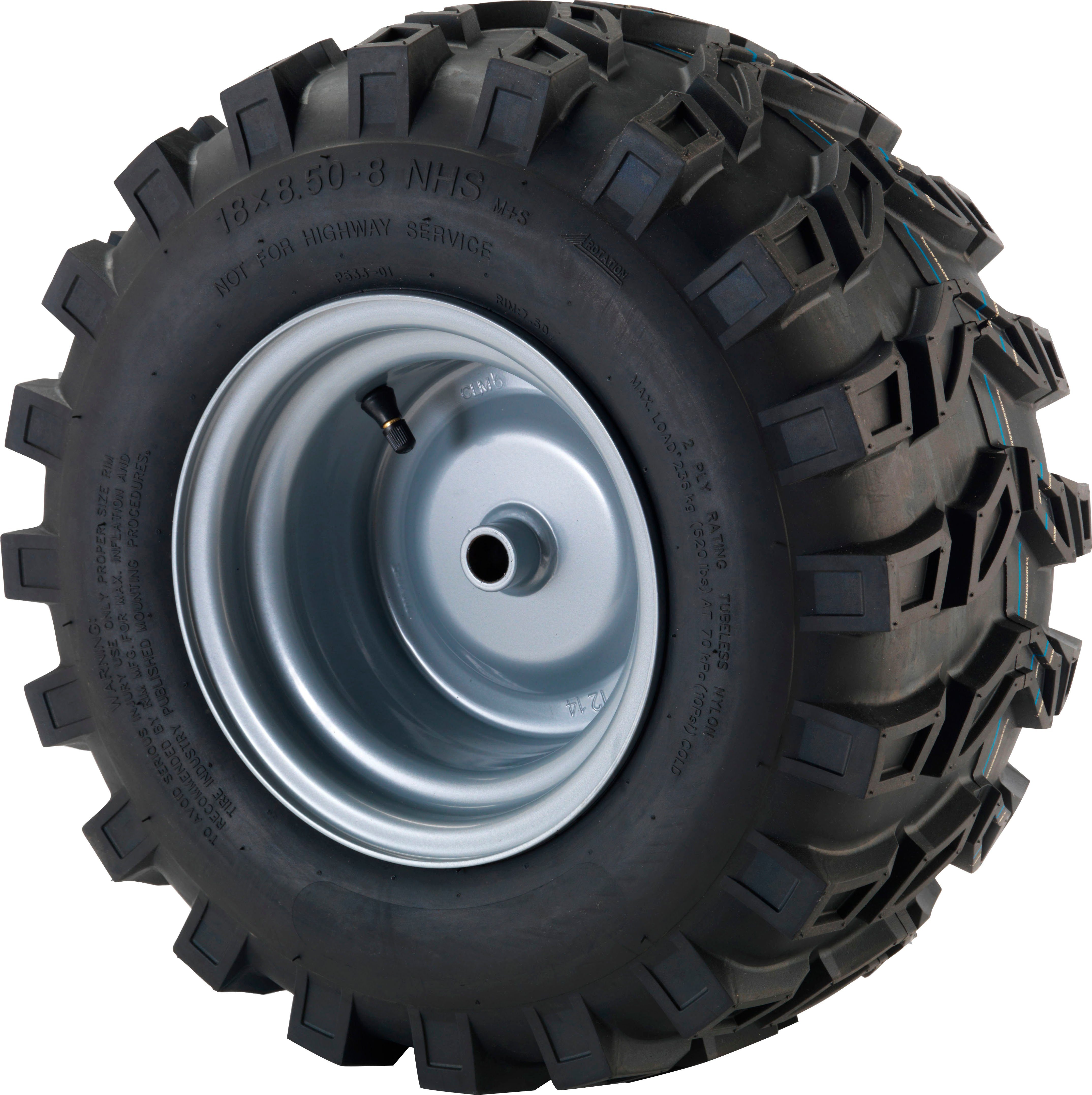 STIGA GARDEN Rasentraktor-Rad Winterreifen 18", passend für STIGA und ALPINA Rasentraktoren