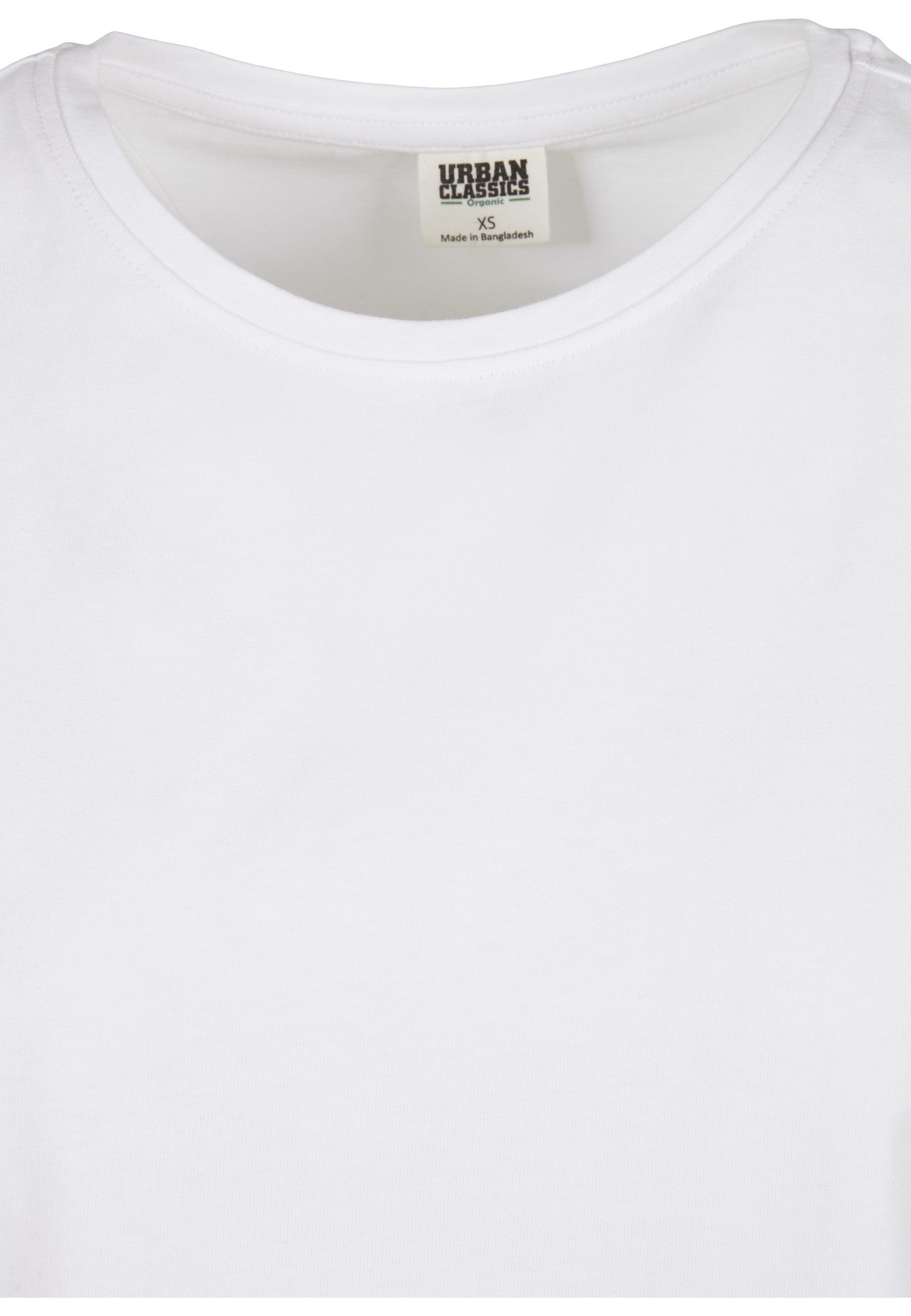 URBAN CLASSICS T-Shirt Urban Classics Damen Ladies Organic Short Tee (1-tlg)