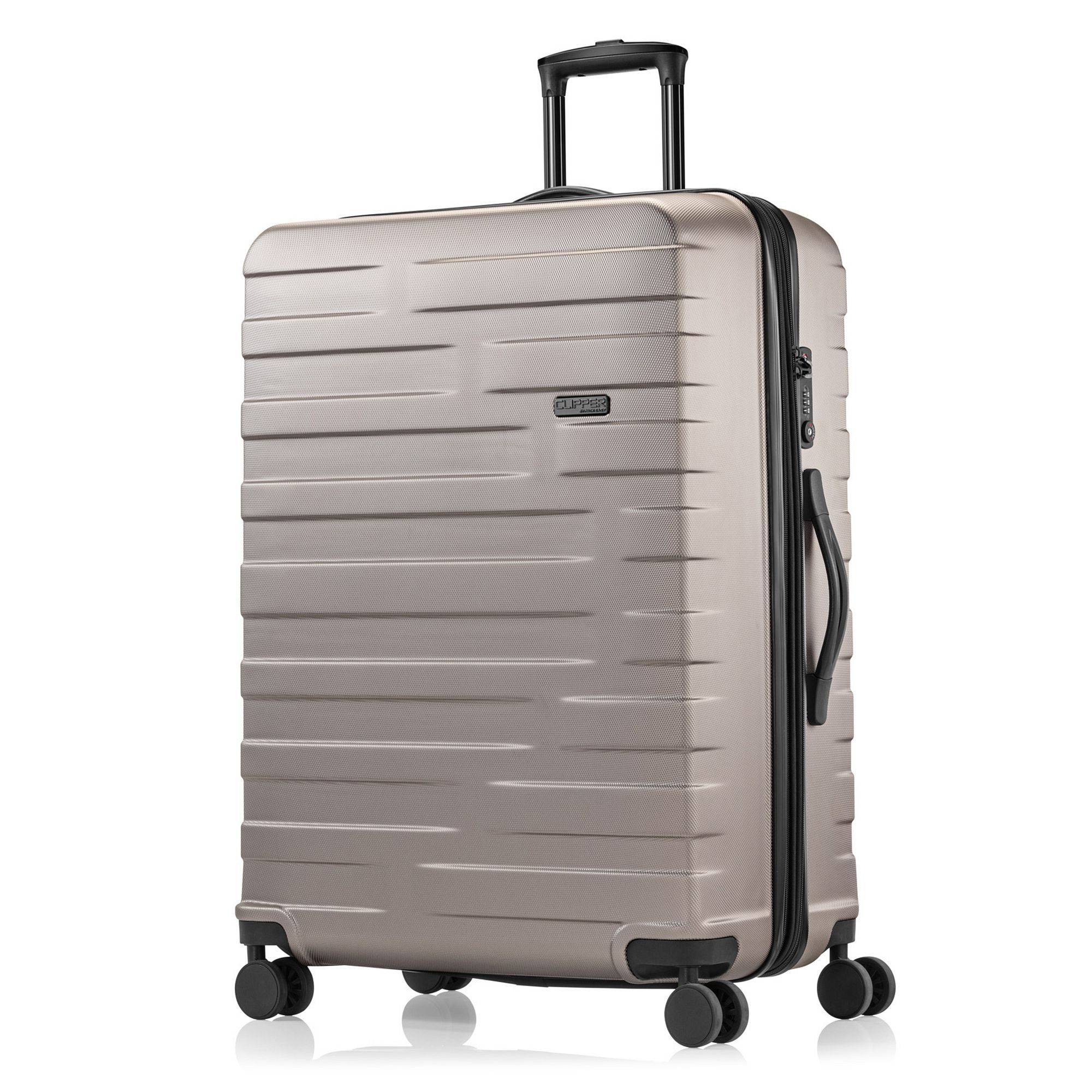 Pack Easy Hartschalen-Trolley Clipper by Pack Easy Kosmo, 4 Rollen, ABS