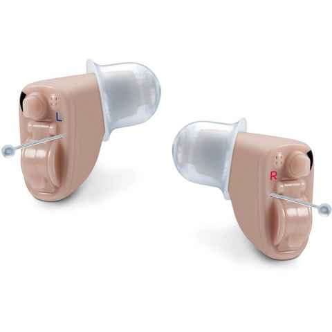 BEURER Hörverstärker HA 60 Paar, extra klein, Im-Ohr-Bauform, 2er Set zur beidseitigen Versorgung