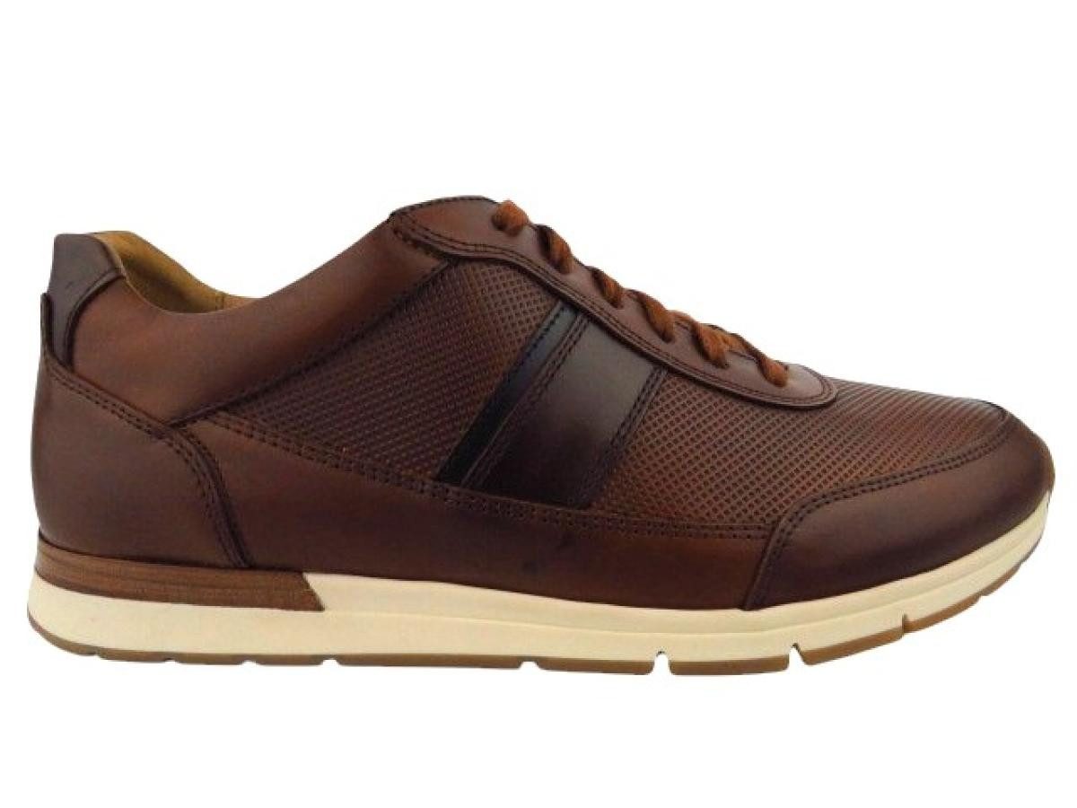 Pius Gabor Burnish Cow cognac mocca Sneaker