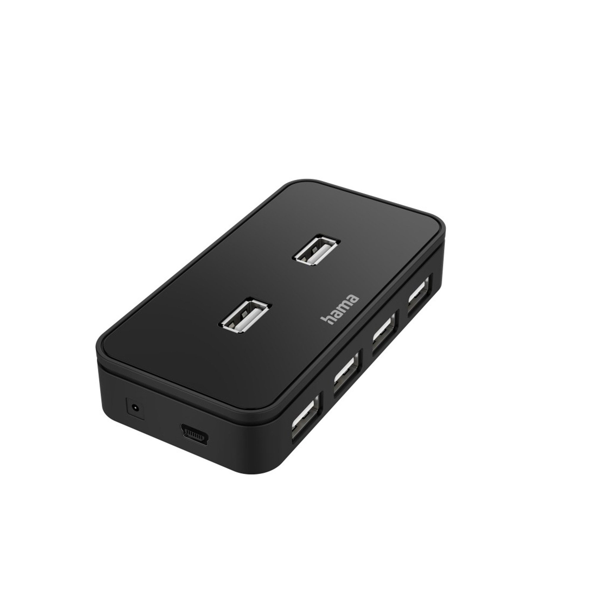 7 Ports, USB 2.0, inkl. Kabel und Netzteil USB-Adapter