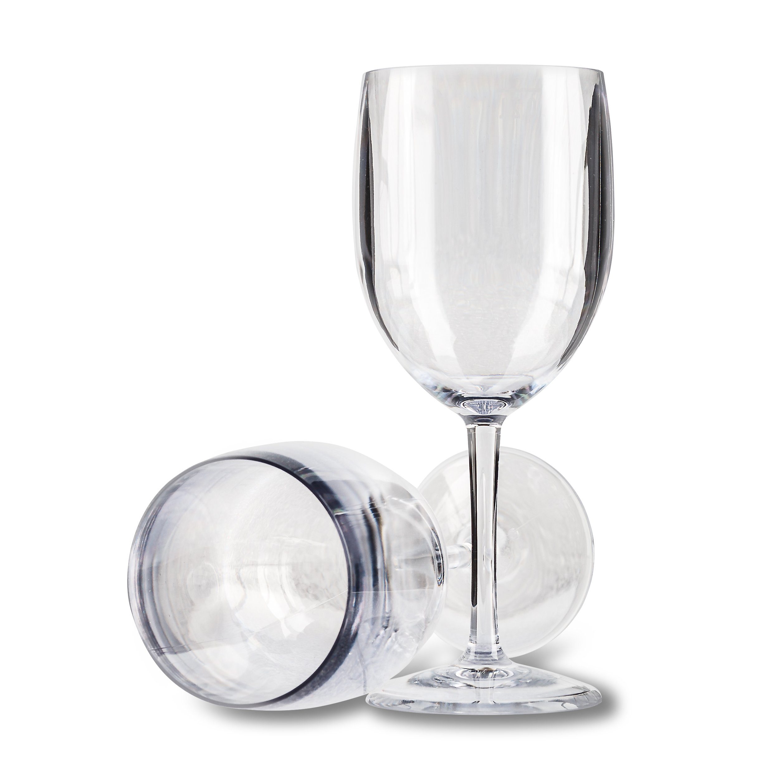 Becher 2er-Set Weinkelch 0,2 L - Kunststoff