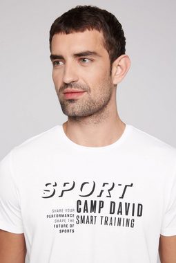 CAMP DAVID Rundhalsshirt aus Baumwolle