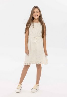 MINOTI Sommerkleid Kleid mit Stickerei (3y-14y)